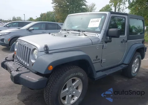 2013 Jeep Wrangler Sport из США, поврежденный, VIN 1C4AJWAG7DL604116